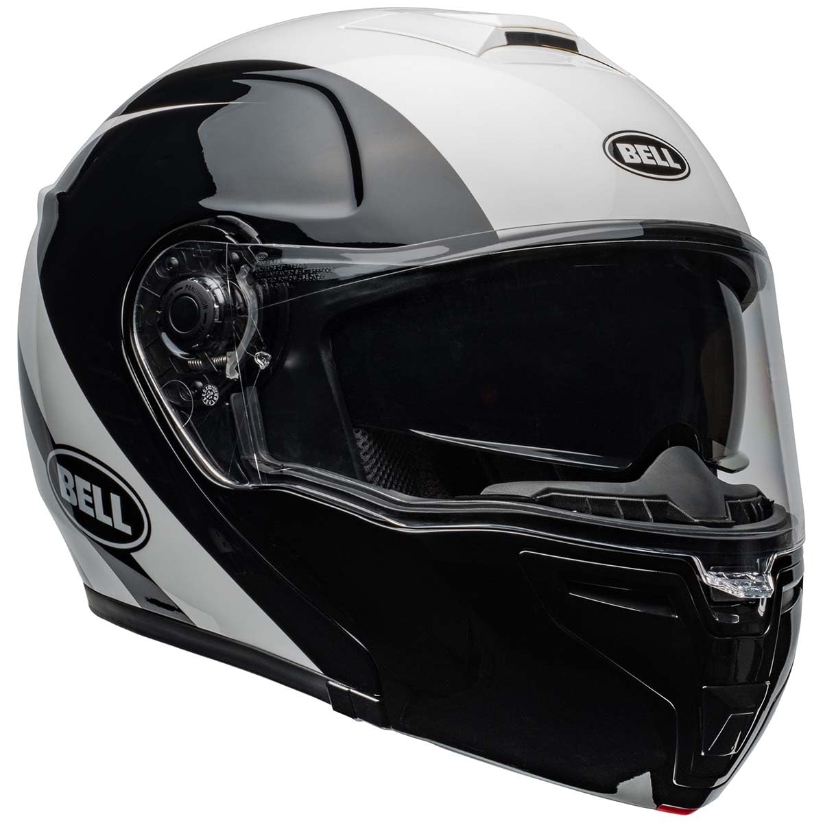 Bell Srt Modular Helmet (Gloss Velo White/Black - Small)