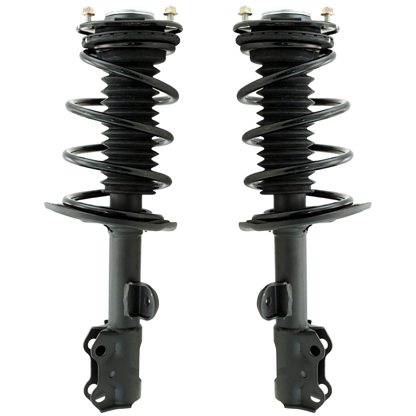 Trq Front Strut & Coil Spring Assembly Set Driver & Passenger Sides Compatible With 13-18 Toyota Rav4