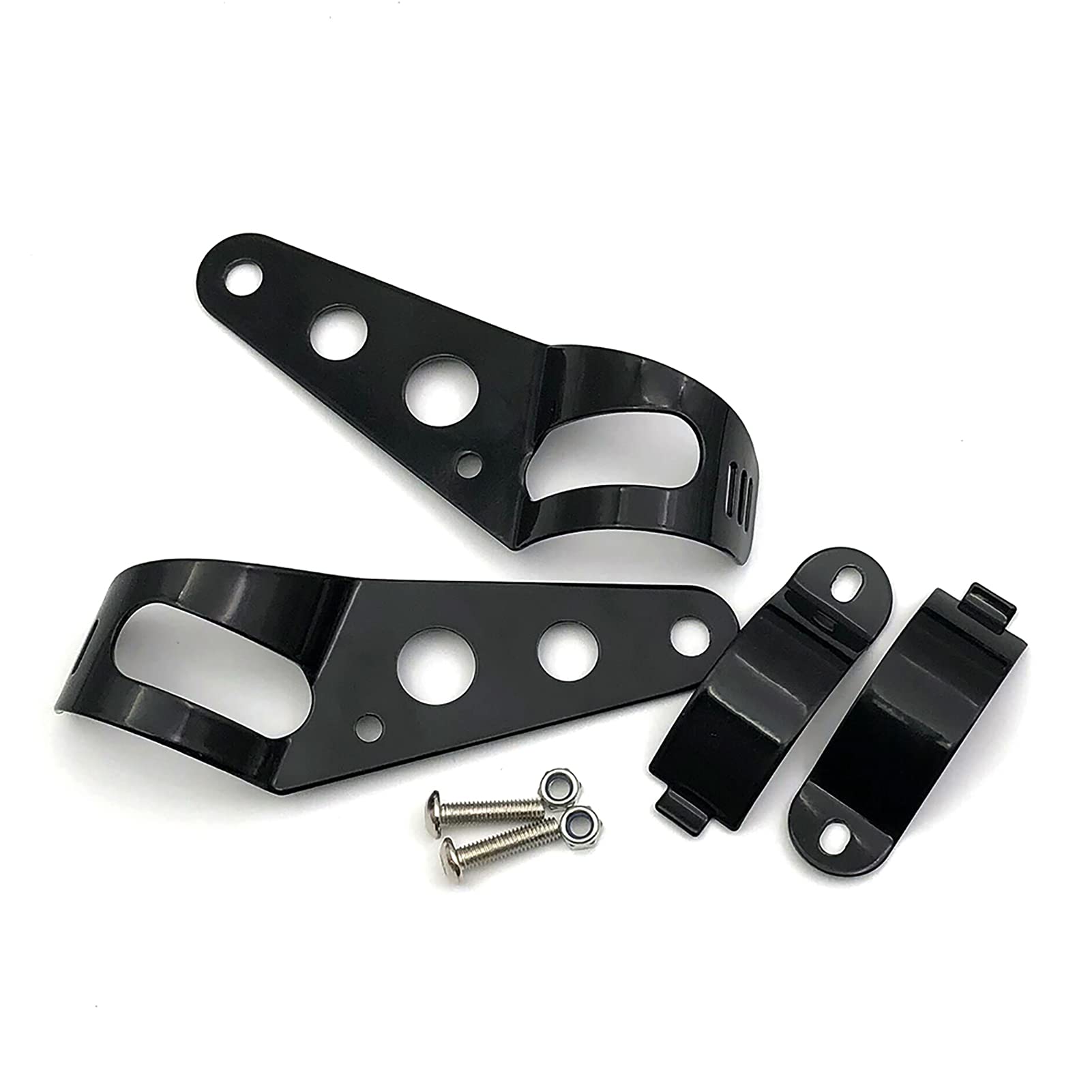 Anki Happigo Ankia Universal 33Mm-43Mm Metal Motorcycle Modified Headlight Mount Brackets Clamp Fork Ear For Motorcycle Chopper
