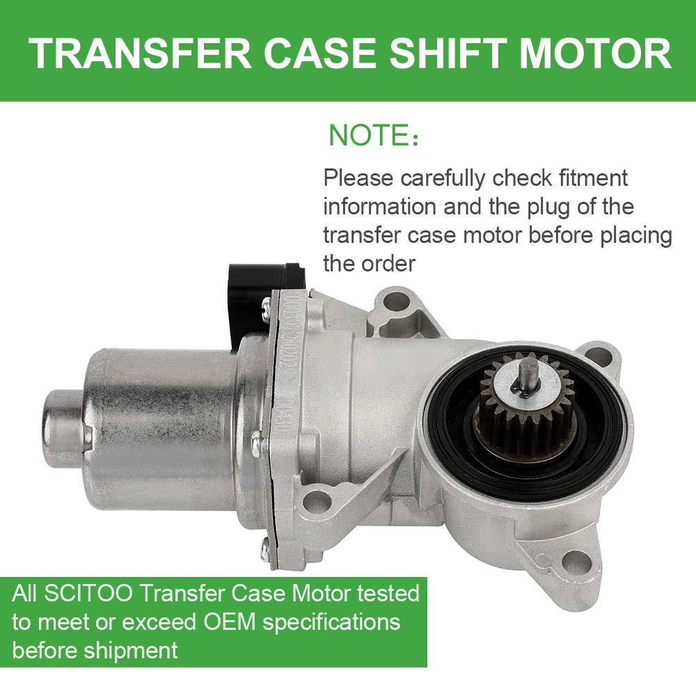 Scitoo 600-899 Transfer Case Shift Encoder Motor Fits 2007-2013 For Chevrolet Avalanche 2007-2018 For Chevrolet Tahoe 2007-2018