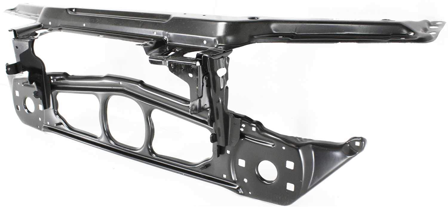Evan-Fischer Radiator Support Assembly Compatible With 1999-2000 Bmw 323I Steel E46 Coupe/(Sedan/Wagon 99-05)