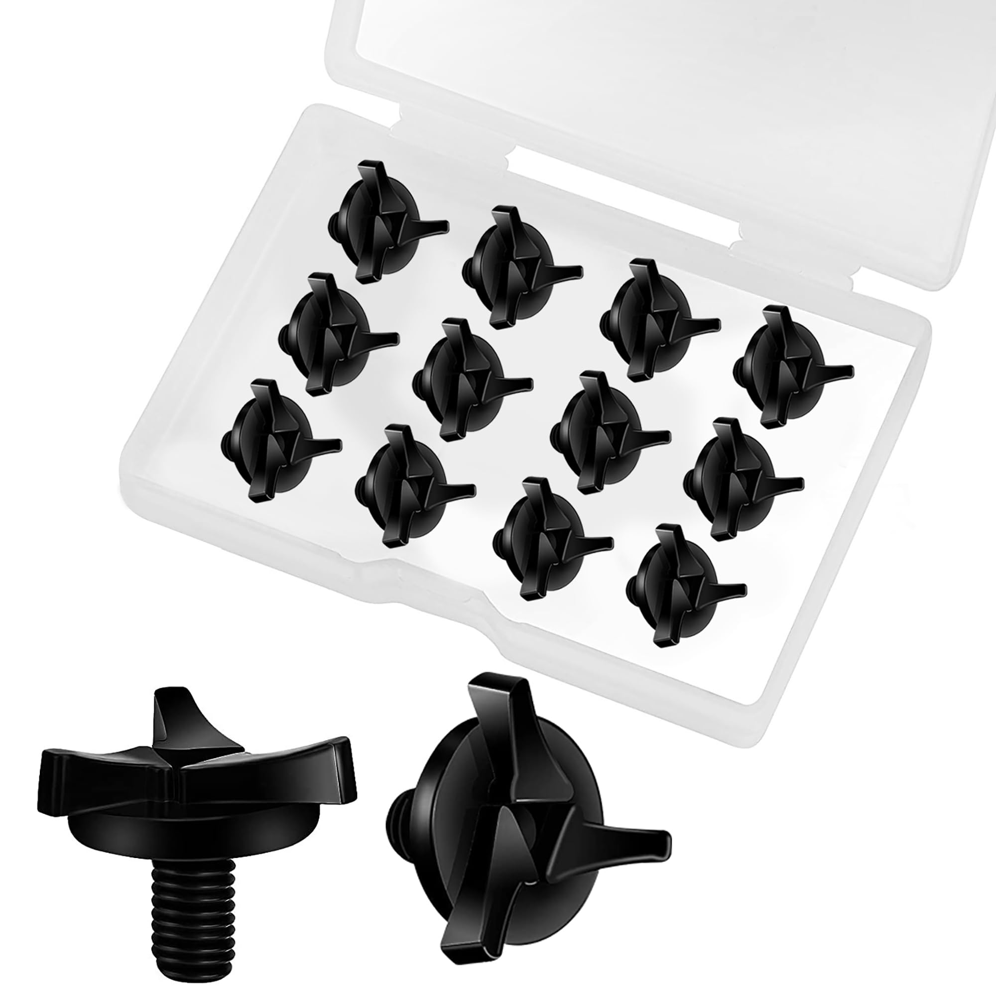 Hyhpsjiee Motorcycle Helmet Screws, 12Pcs Dirt Bike Helmet Visor Screws Motorcycle Helmet Accessories.