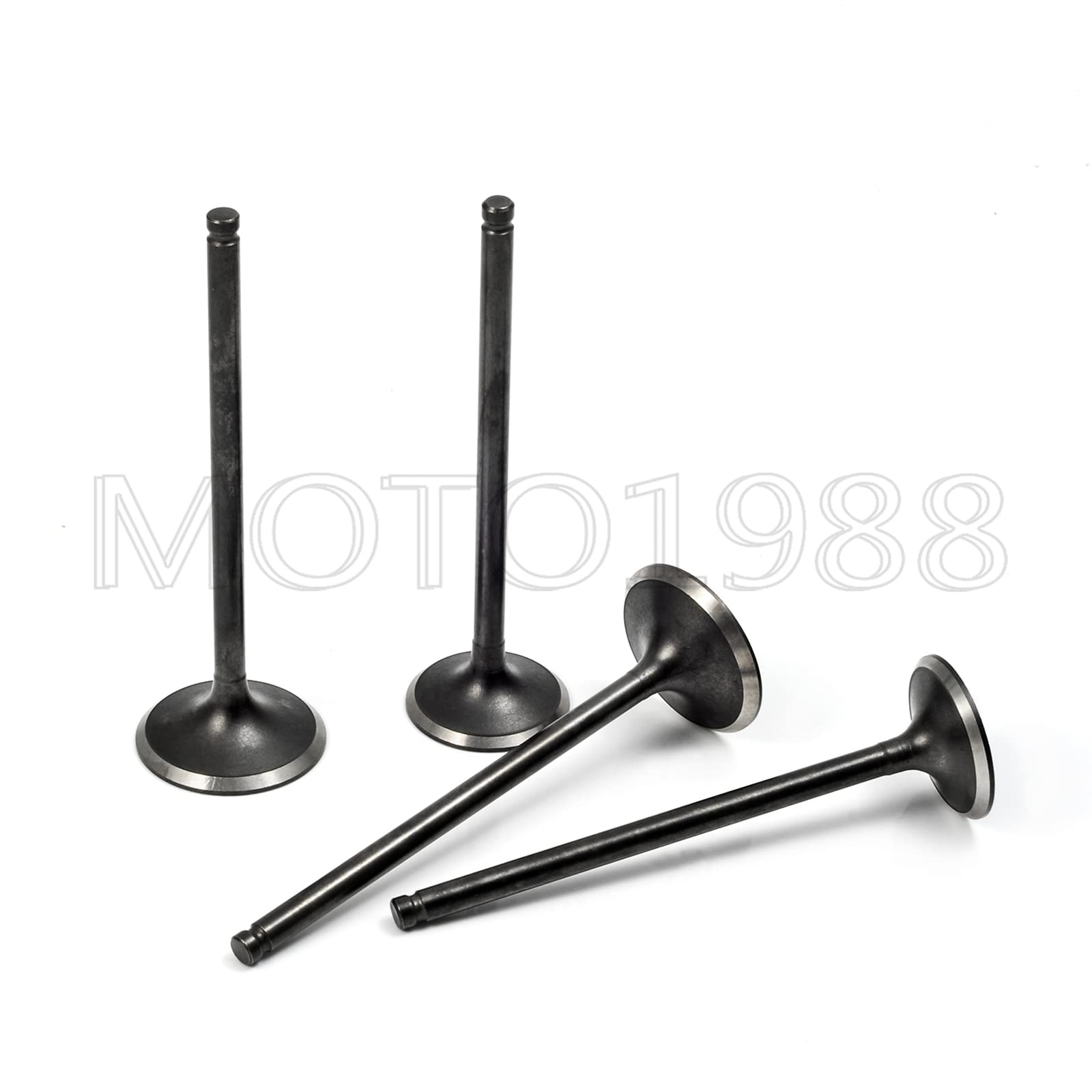 MOTO1988 Cylinder Head Intake Valve Exhaust Valve Kit for Honda Sportrax 400 TRX400EX 1999-2008 TRX400X 2009-2014 Dirt Bike XR40