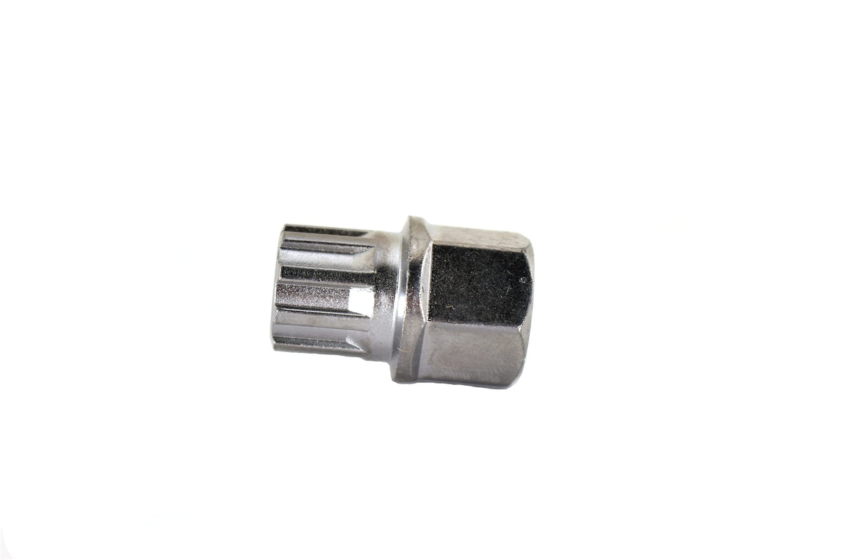 Temo 20/9Pt Wheel Lock Nut Screw Removal Key Anti-Theft Lugnut Socket S3054 For Bmw Vehicles