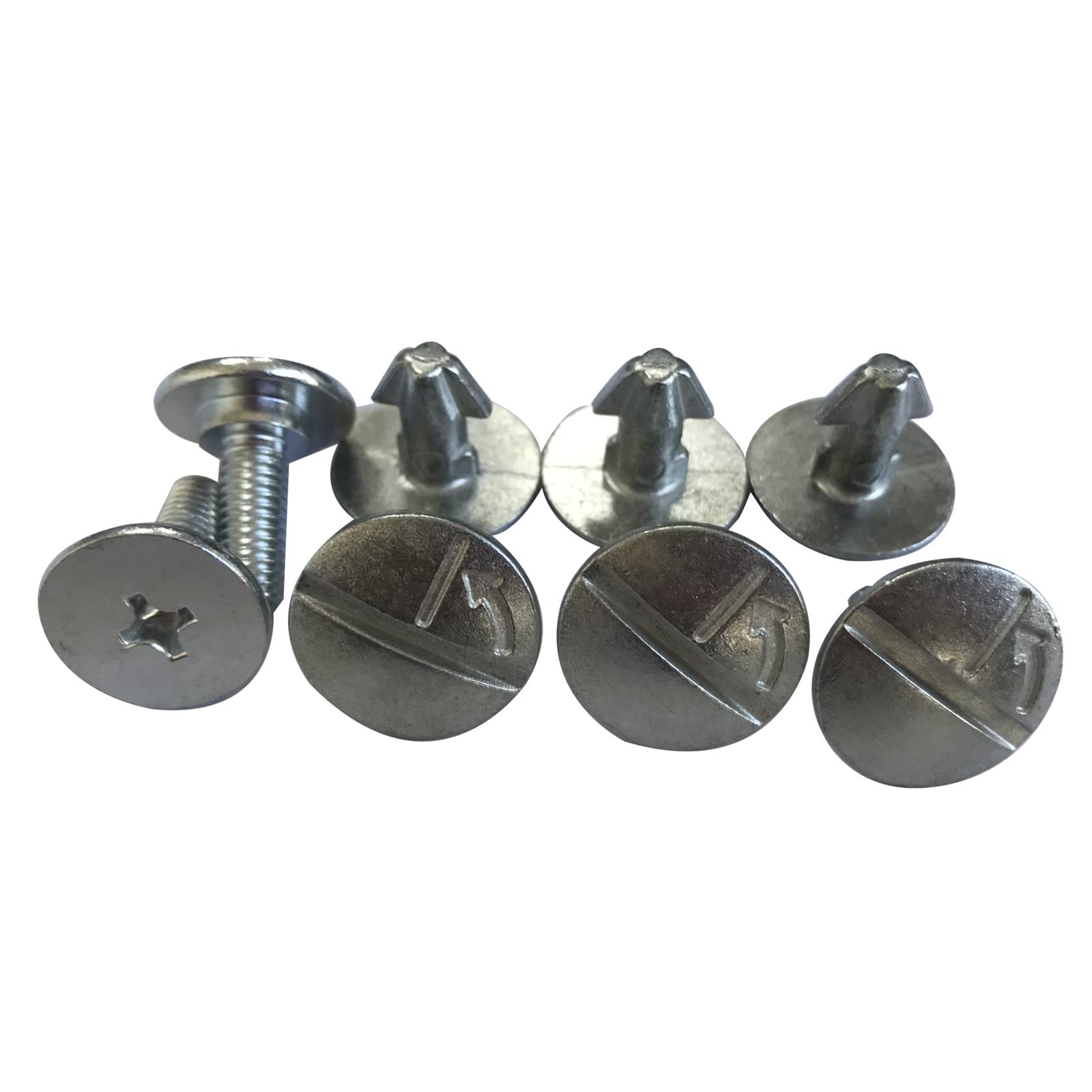 6PCS Radiator Engine Access Cover Pin Clip Screw 90674-TY2-A01 and 2PCS Lower Engine Cover Bolt 90105-TBA-A00 Compatible with Ho