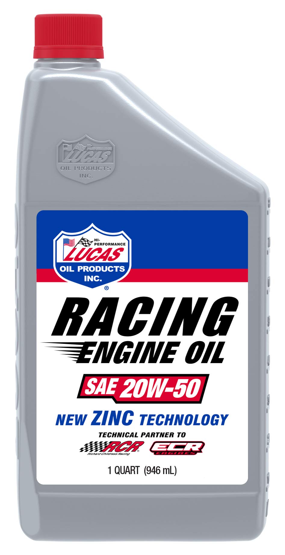 Lucas Oil 10620 Racing Only SAE 20W-50 Engine Oil - 1 Quart