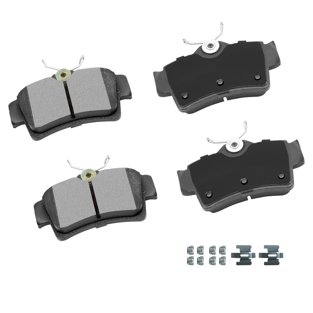 Cciyu D627 4Pcs Rear Ceramic Brake Pads Kits 1994-2004 For Ford Mustang