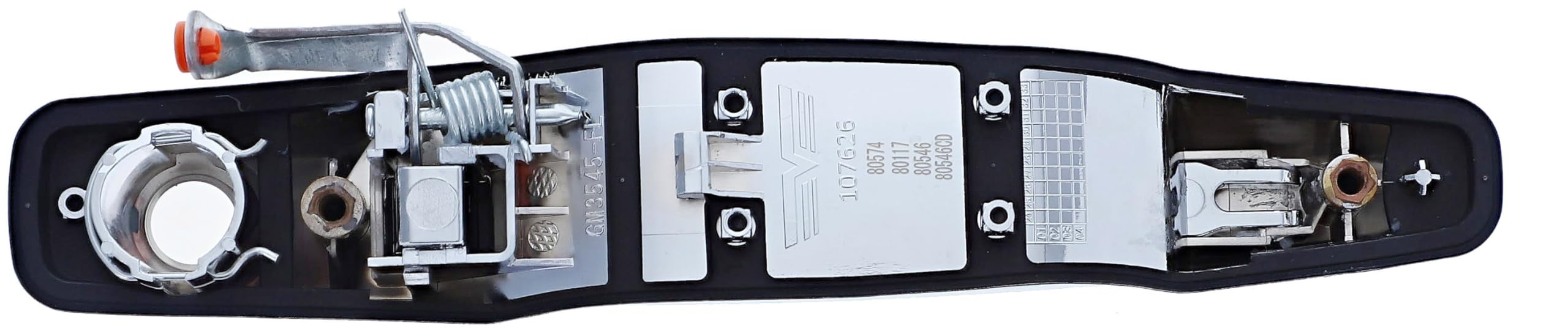 Dorman 80546 Front Driver Side Exterior Door Handle Compatible With Select Cadillac / Chevrolet / Gmc Models, Chrome