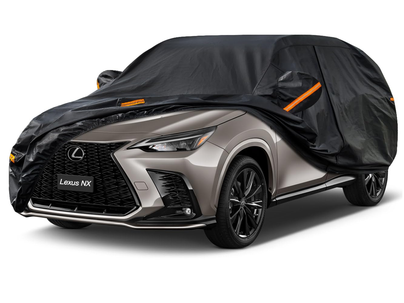 Kayme 7 Layers Suv Car Cover Custom Fit Lexus Nx 300 350 (2015-2024) Waterproof All Weather For Automobiles, Outdoor Full Cover 
