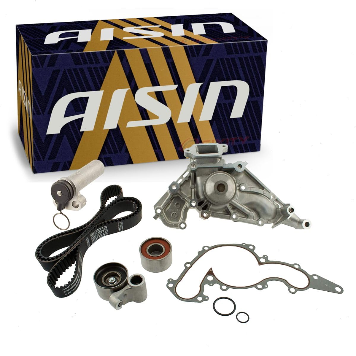 AISIN Timing Belt Kit w Water Pump compatible with Lexus LS430 4.3L V8 2001-2006