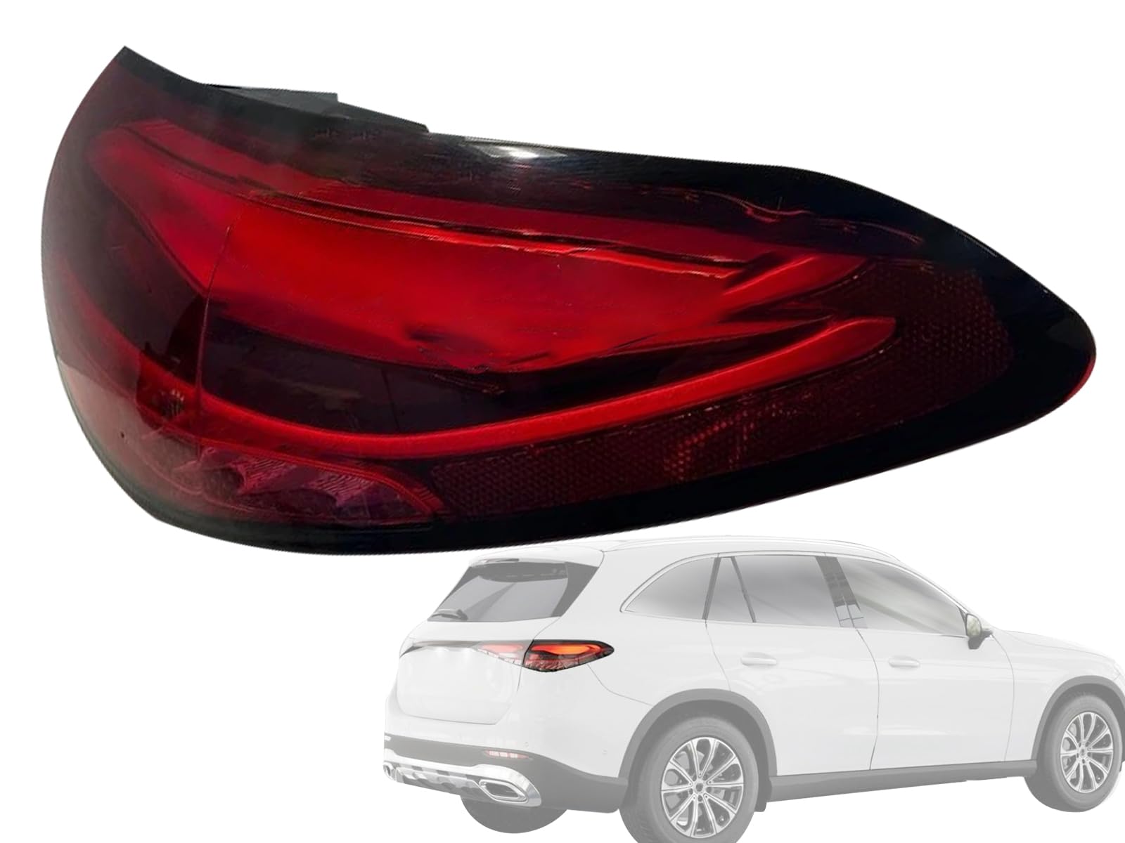 KAP Replacement for Tail Lights 2023 2024 2025 GLC SUV GLC300 GLC43 AMG All LED Outer Passenger Right Side 2549065602 MB2805130