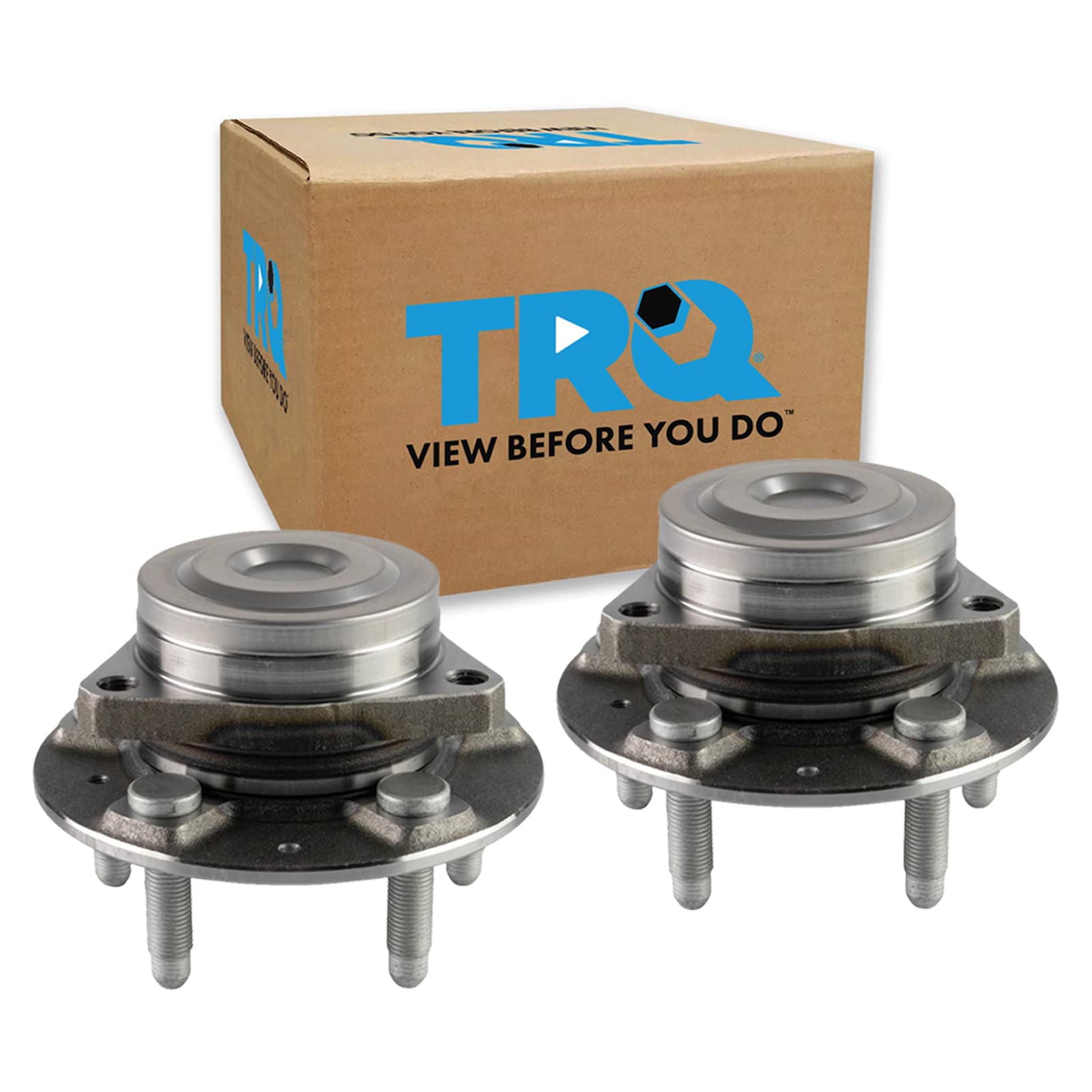 Trq Front Rear Wheel Hub Bearings Assembly Set Compatible With 2019-2020 Buick Envision 2016-2019 Cadillac Ats Ct6 Cts 2018-2021