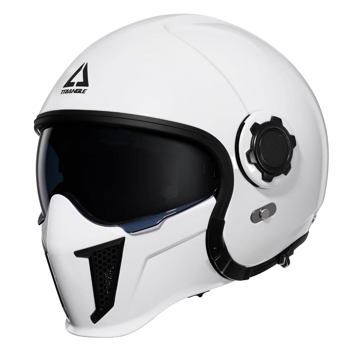 bike open face helmet TRIANGLE Open Face Motorcycle Helmet for Men & Women, DOT Approved, XX – Carkart