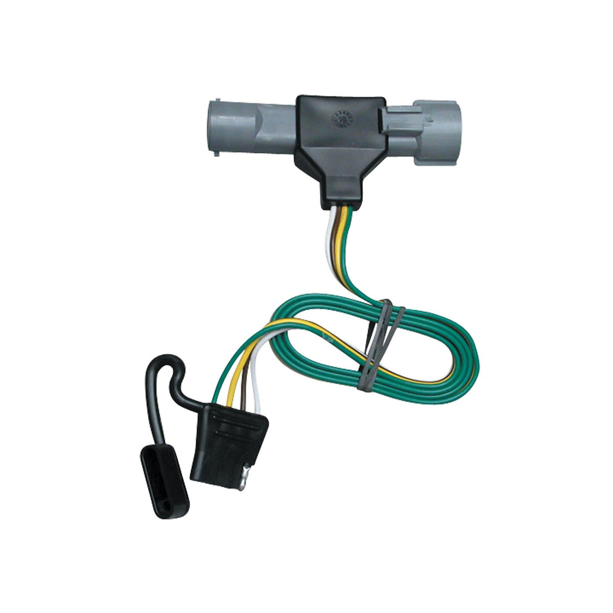 Tekonsha 118316 T-One® T-Connector Harness, 4-Way Flat, Compatable With 1987-1996 Ford F-150, 1987-1997 Ford F-250, 1987-1997 Ford F-350,Black