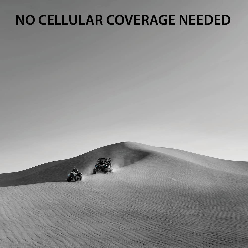 Cardo PACKTALK Edge Off-Road Vehicles ORV, Snowmobile, Side x Side, ATV Communication for Every Terrain - Dual Pack, Black