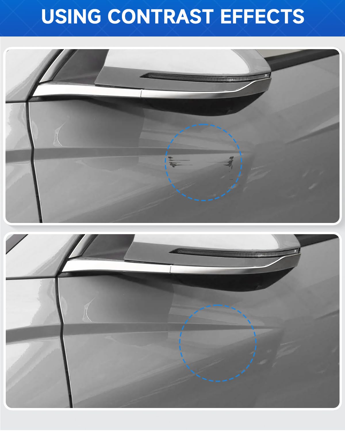 Shimmering Silver(R2T) Touch Up Paint Compatible with Hyundai Exact Match Touch Up Paint Car Scratch Repair