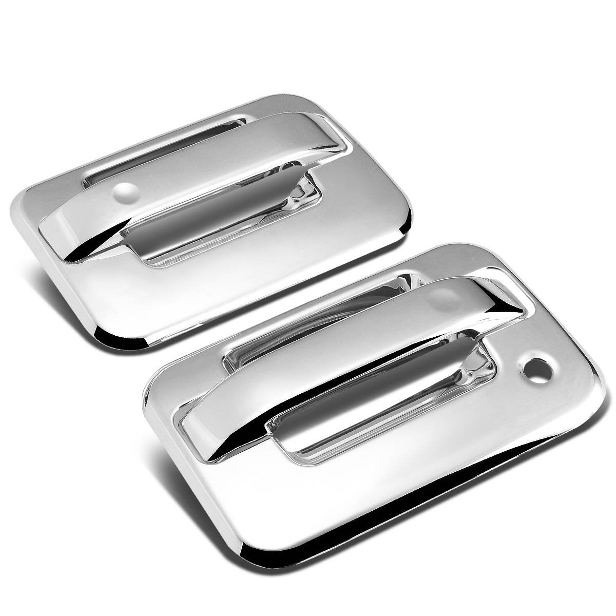 Ssrracing Chrome Door Handle Cover for Ford F-150 2004-2014 2 Door Model Without Keypad