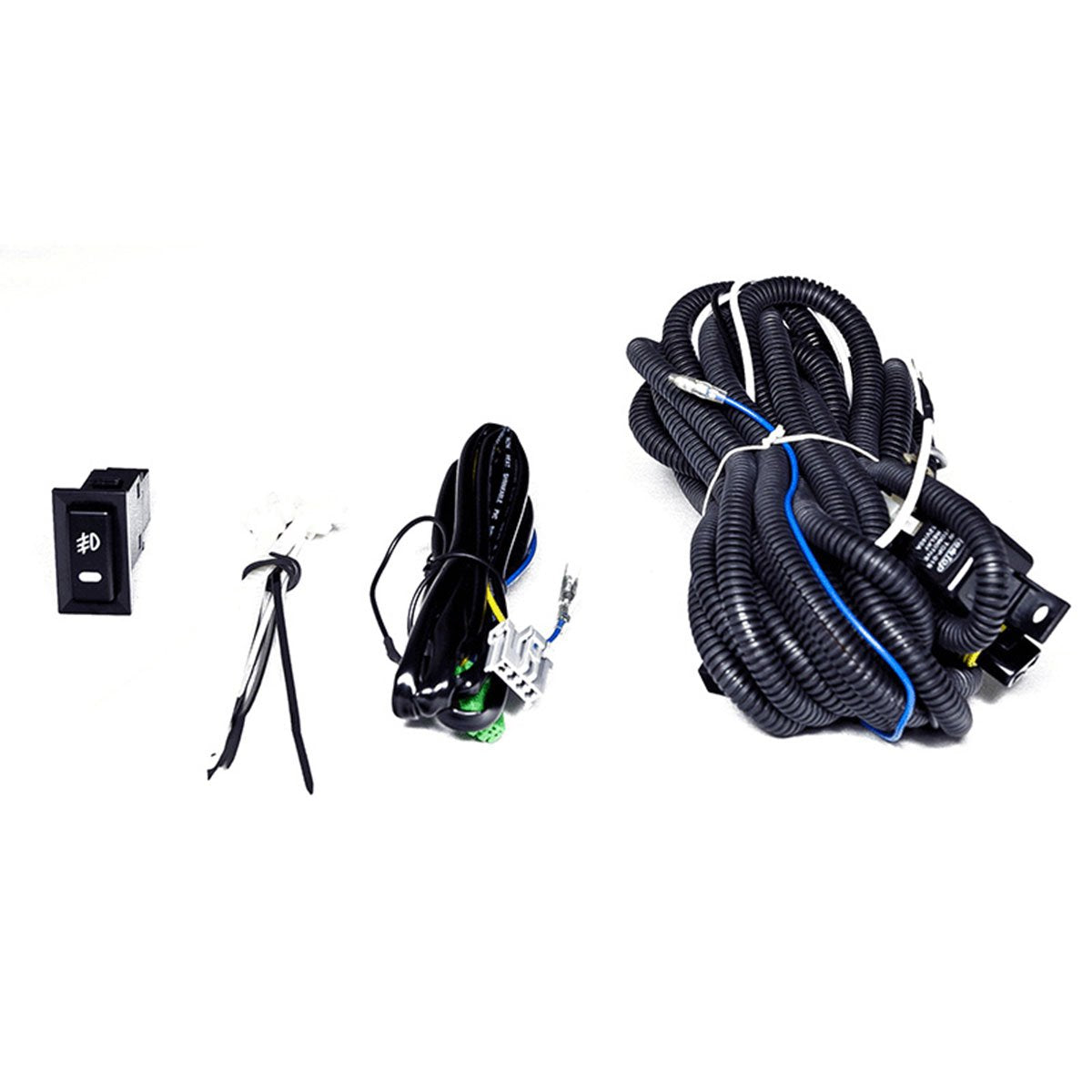 Winjet Compatible With [2004-2005 Rav4] [2005-2008 Avalon] [2006 2007 2008 4Runner] [2005-2006 Es330] Driving Fog Lights + Switc