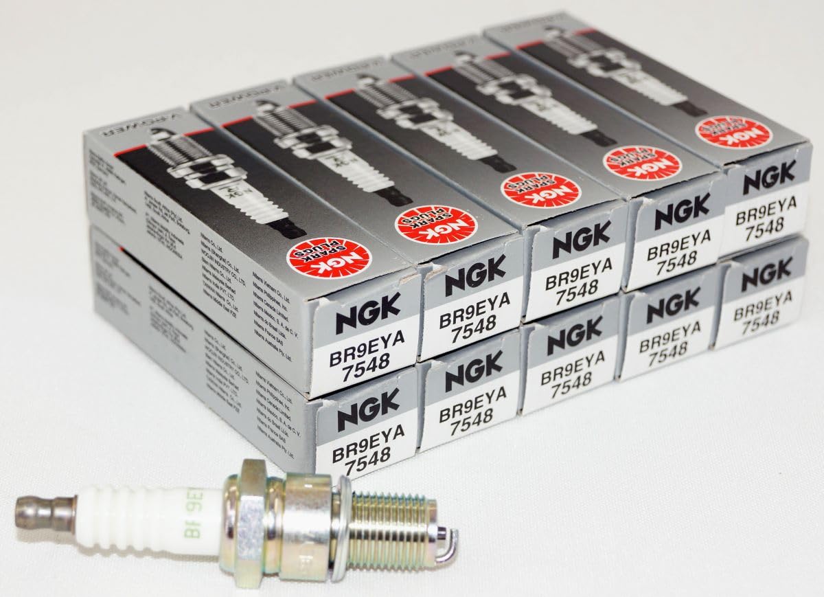 New! NGK BR9EYA Spark Plugs #7548 Qty (10) Arctic Cat