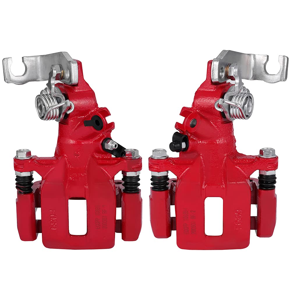 Scitoo Rear Left+Right Brake Calipers With Bracket 19-B2068 19-B2069 Compatible For Honda For Accord 1998-2007