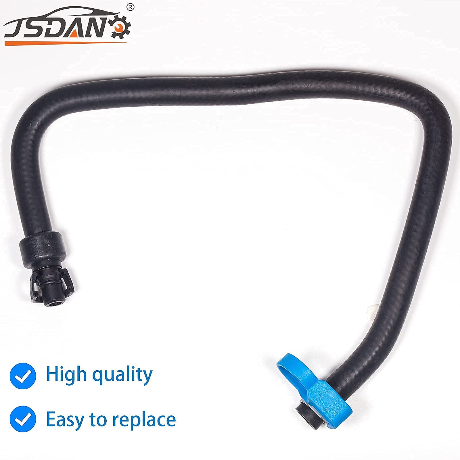 JSDAN Compatible Chevy Cruze Radiator Hose, Coolant Bypass & Recovery Tank Hose, 2011-2016, Replace GM 13408385, 1.4L Turbo