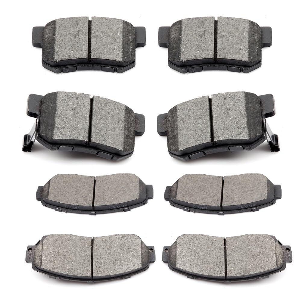 Scitoo D536 D1521 Front Rear Ceramic Brake Pads Sets Fit For Acura Rdx 2007 2008 2009 2010 2011 2012