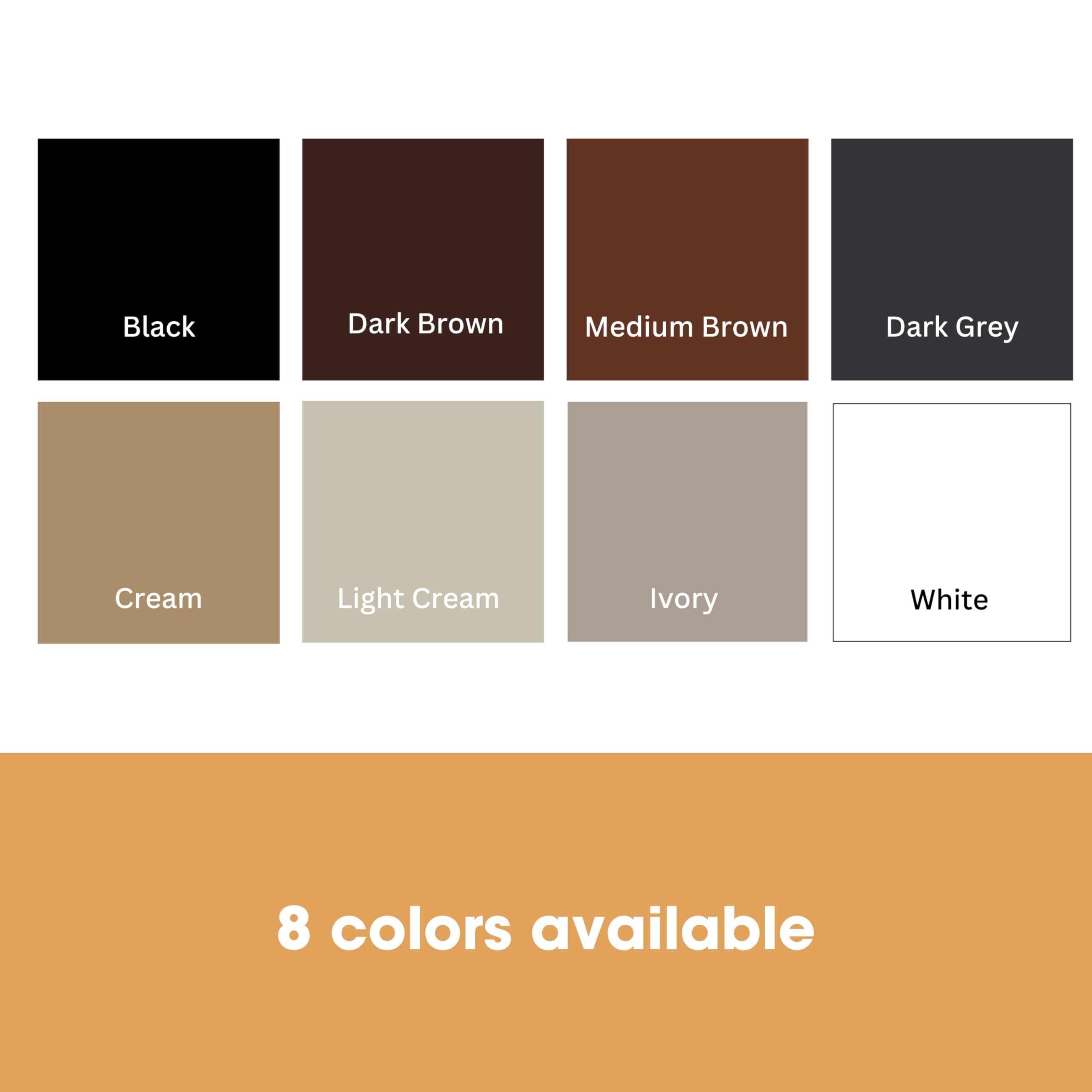 Furniture Clinic Leather Repair Paint | 2-In-1 Seal And Color | Use On Scratches, Tears, And Holes In Car Seats, Furniture | Qui