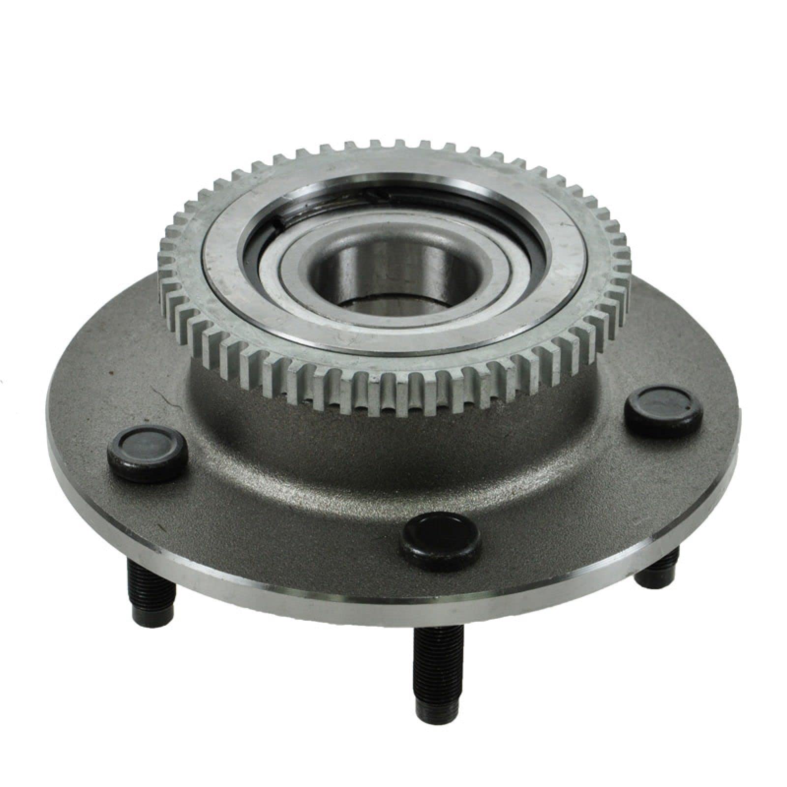 Trq Front Wheel Hub Bearings Assembly Set Driver & Passenger Side Compatible With 2000-2001 Dodge Ram 1500