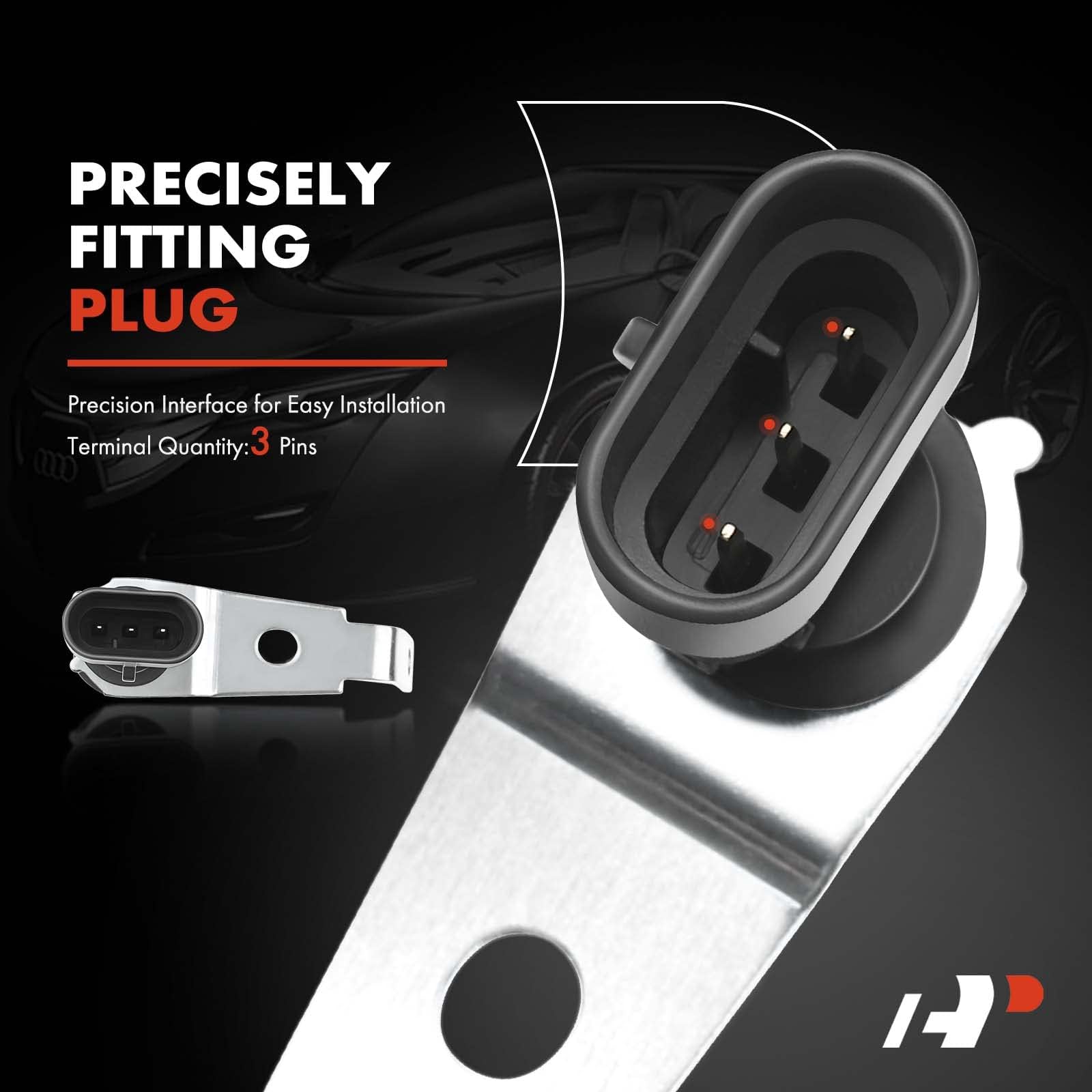 A-Premium Engine Crankshaft Position Sensor Compatible with Chevrolet GMC & Cadillac - Suburban Silverado Express C1500 K1500 K2