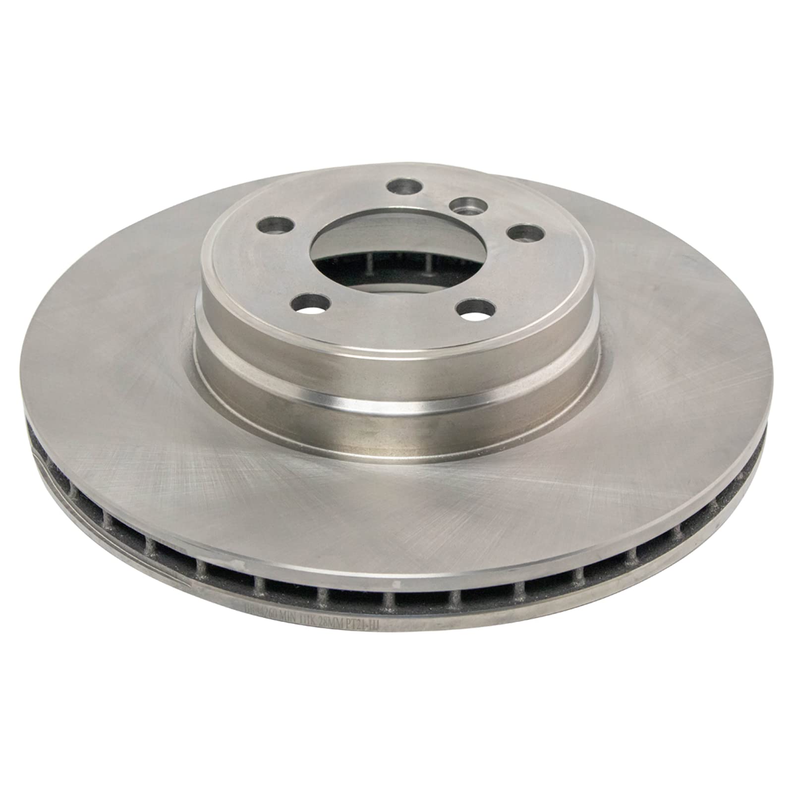 Trq Front Brake Rotors Set Vented Compatible With 2003-2005 Land Rover Range Rover