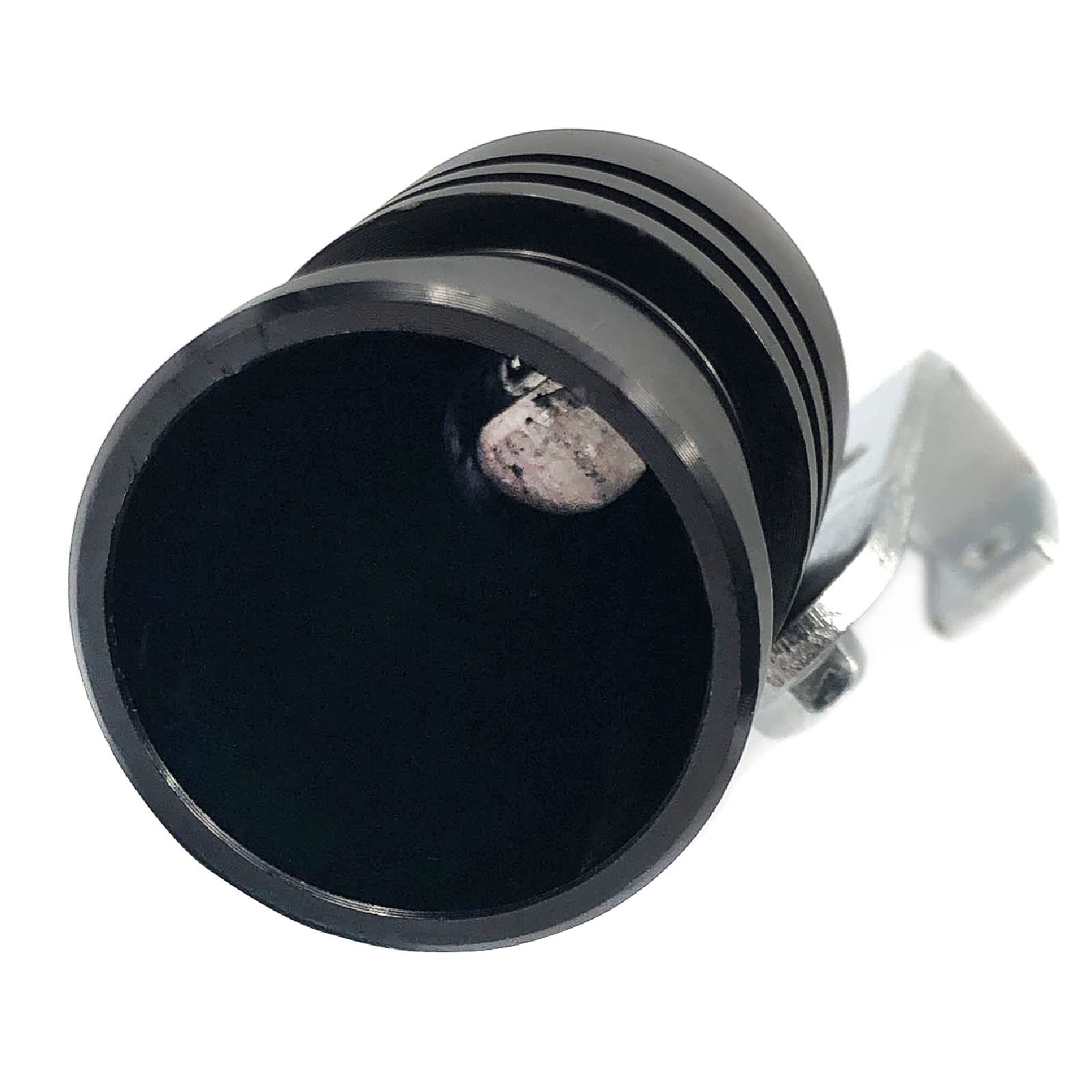 Devmo 2Pcs Xl Size Aluminum Alloy Universal Turbo Sound Exhaust Muffler Pipe Whistle Car Roar Maker (Xl-Black)