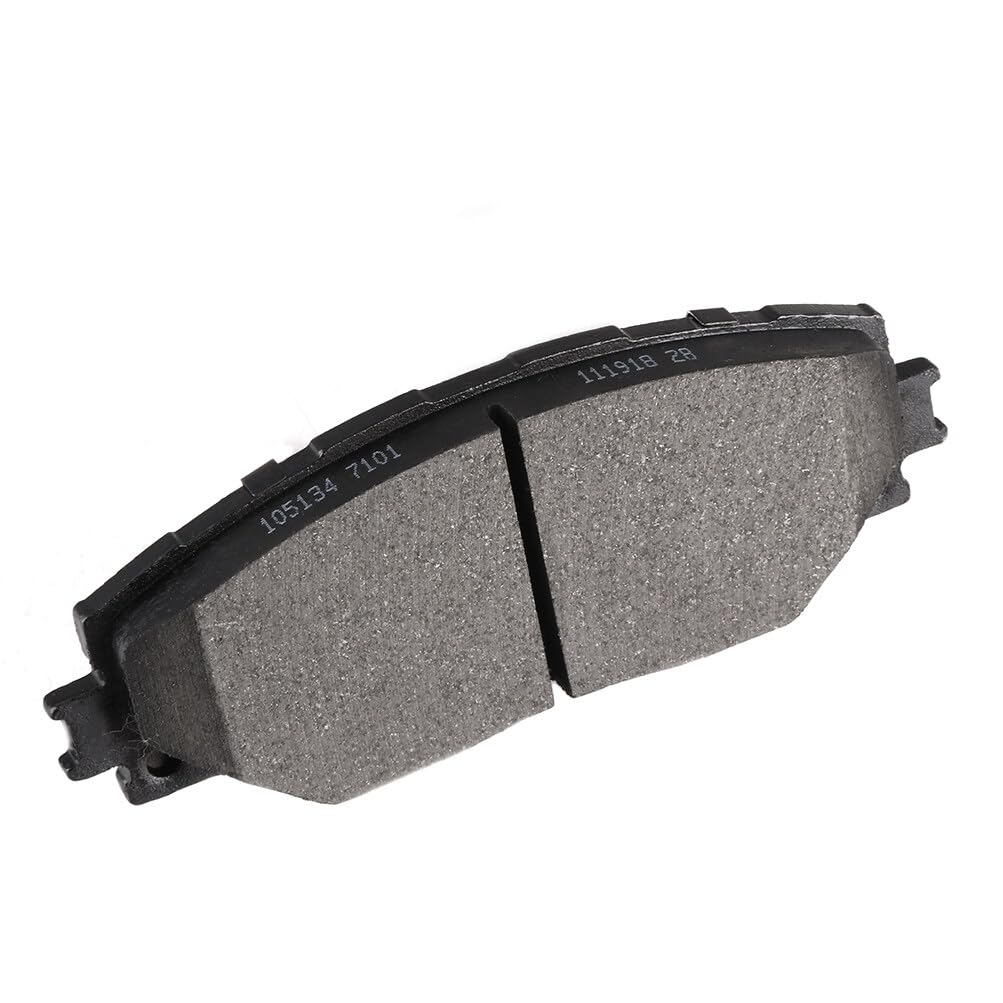 Cciyu D1211 Front Ceramic Disc Brake Pads Kit For Pontiac Vibe 09-10,For Scion Im 16,For Scion Tc 11-16,For Toyota Corolla Im 17