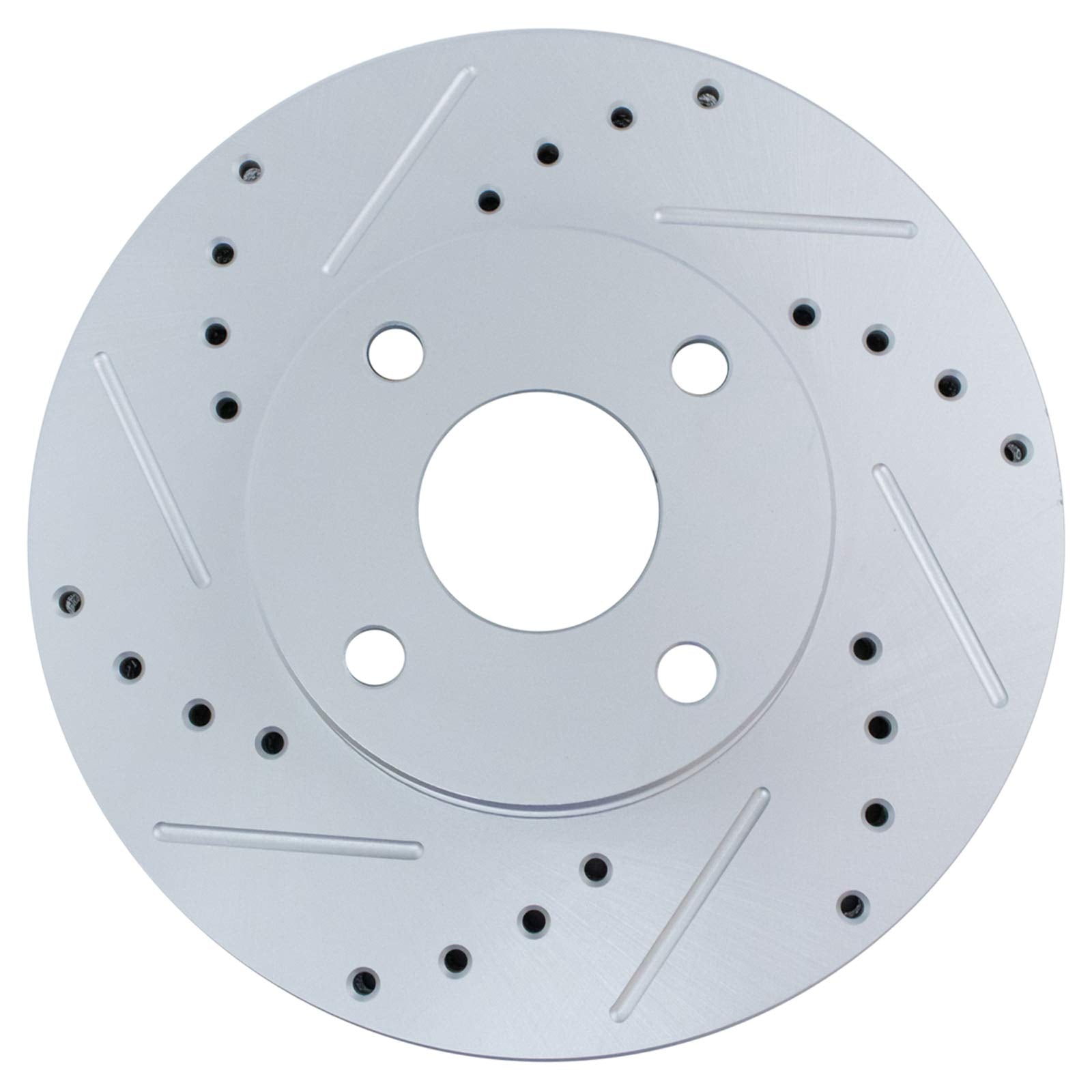 Trq Front Performance Brake Rotors Set Premium G-Coated Compatible With 1994-2005 Mazda Miata
