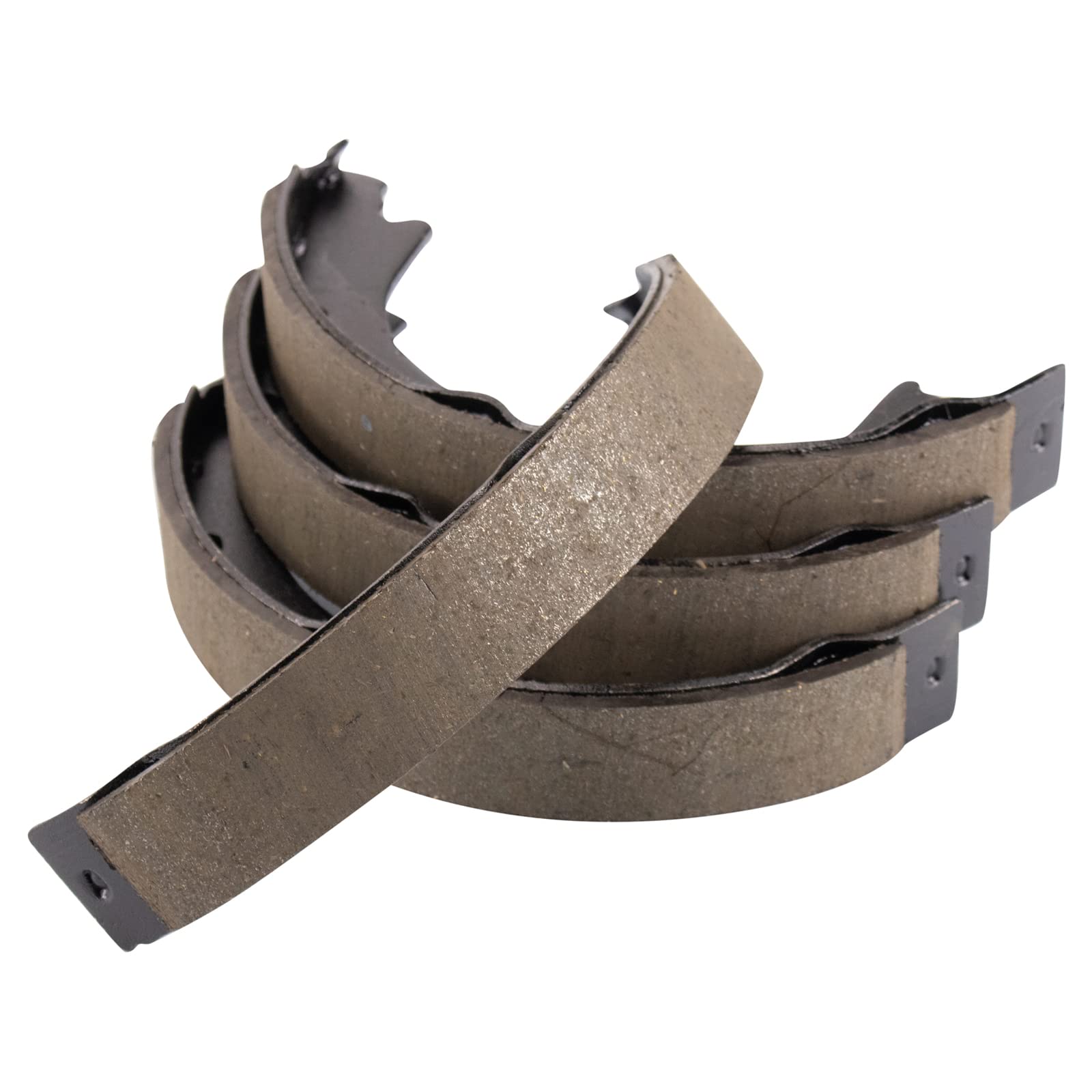 Trq Rear Brake Pad & Rotor Kit Brake Pads Brake Rotor Parking Brake Shoe Set Ceramic Compatible With 2018-2020 Jeep Wrangler