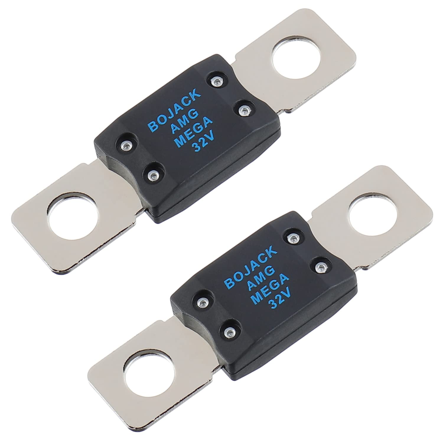 BOJAcK MEgAAMg High current Fuse Bolt-on Fuse 500A Amp for cars, Trucks, construction Vehicles, Buses, caravans (Pack of 2 ANM F