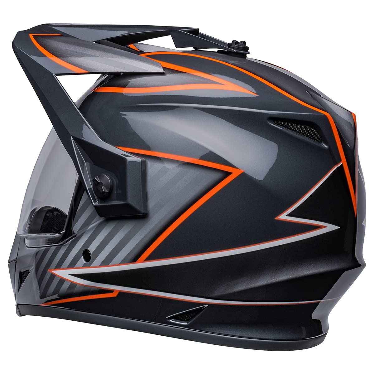 Bell Mx-9 Adventure Mips Dirt Helmet (Dalton Gloss Black/Orange - X-Large)