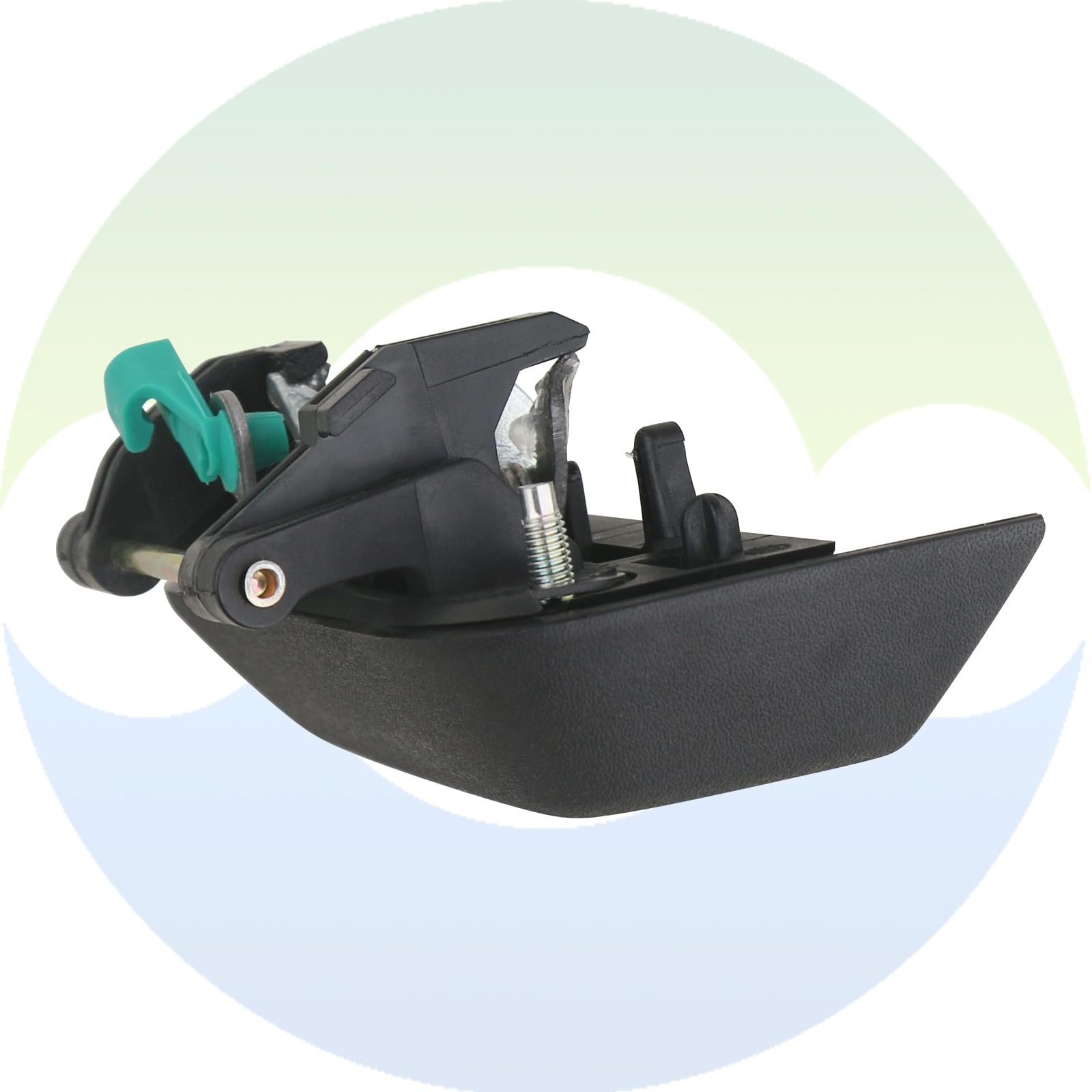 Osompar Exterior Door Handle Rear Passenger Right Side Compatible With Compass 2007-2017 Replaces 5115826Af