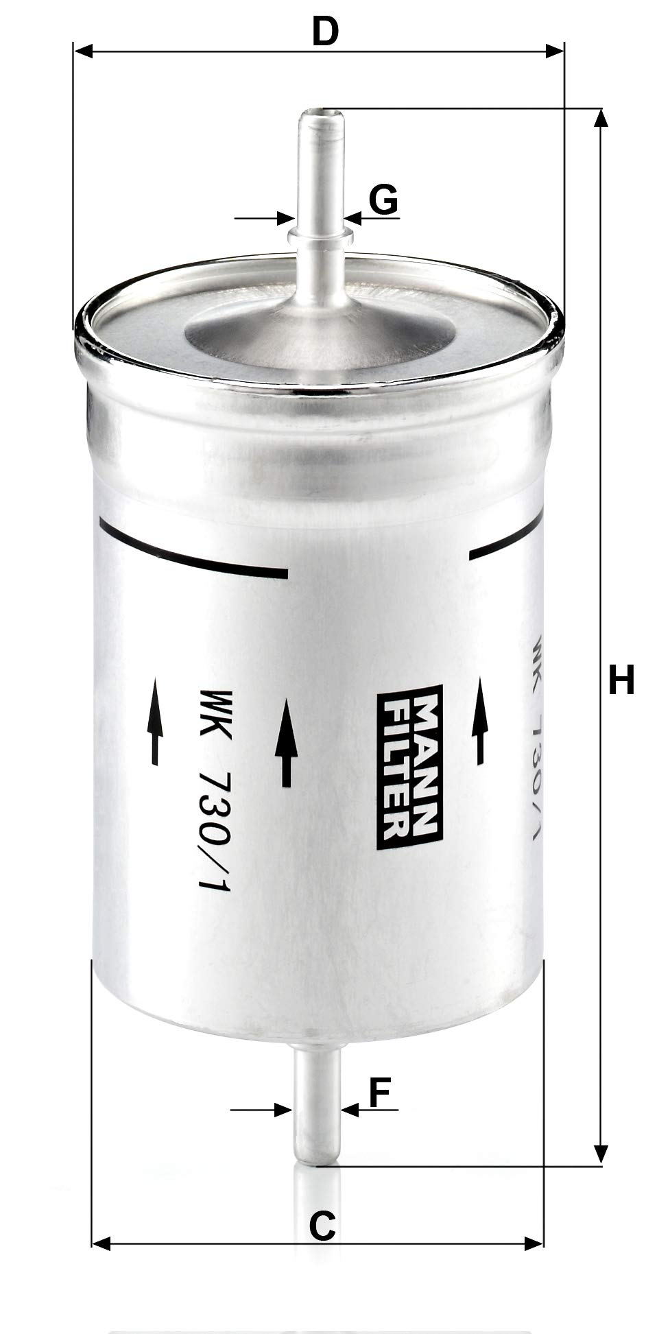 Mann Filter Fuel Filter - Wk730/1