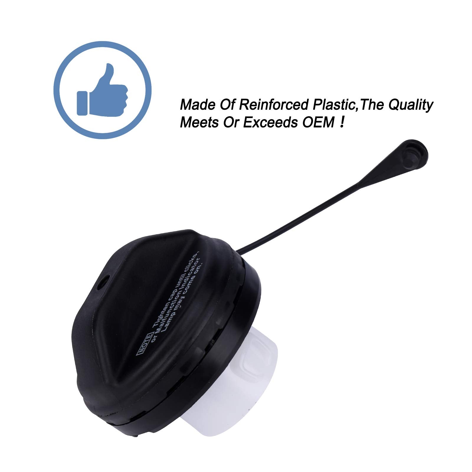 ONER AUTO PARTS Fuel Tank Filler Cap Compatible with Toyota 4Runner, Camry, Corolla, Highlander - Replace 77300-33070