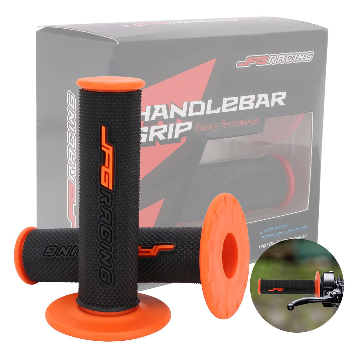 Dirt Bike Grips 7/8    Motorcycle Grips Atv Handlebar Grips Universal For Sx50 Sx-F Ex500 Exc-F Xc-W Xcf-W Excf Dirt Pit Bike At