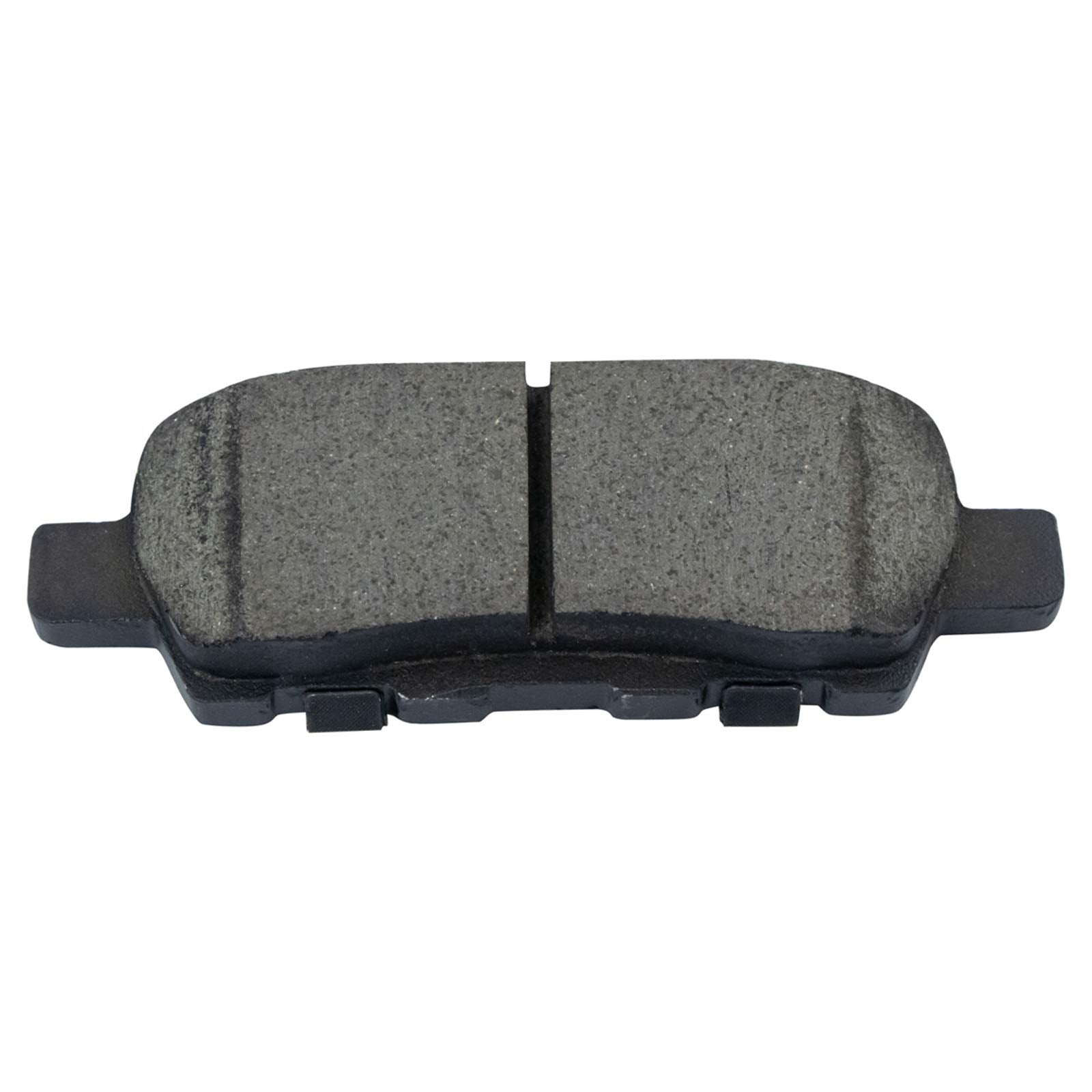 Trq Rear Brake Pad & Rotor Kit Ceramic Compatible With 08-12 Infiniti Ex35 13 Ex37 11-12 G25 05-08 G35 09-13 G37 06-10 M35 M45 1