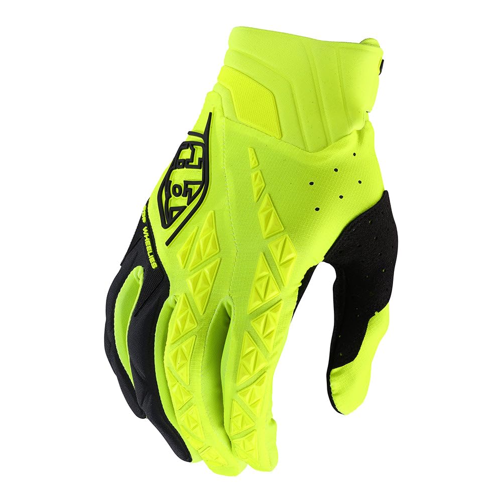 Troy Lee Designs SE Pro Glove, Solid Flo Yellow, Medium