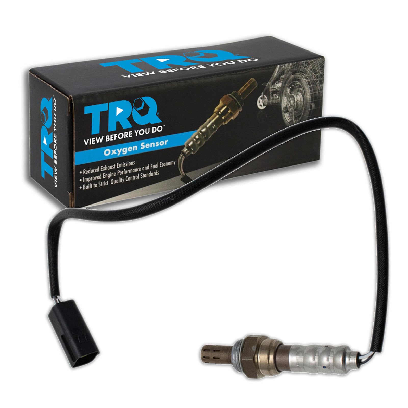 Trq Engine Exhaust O2 02 Oxygen Sensor Downstream Direct Fit Compatible With Nissan Infiniti