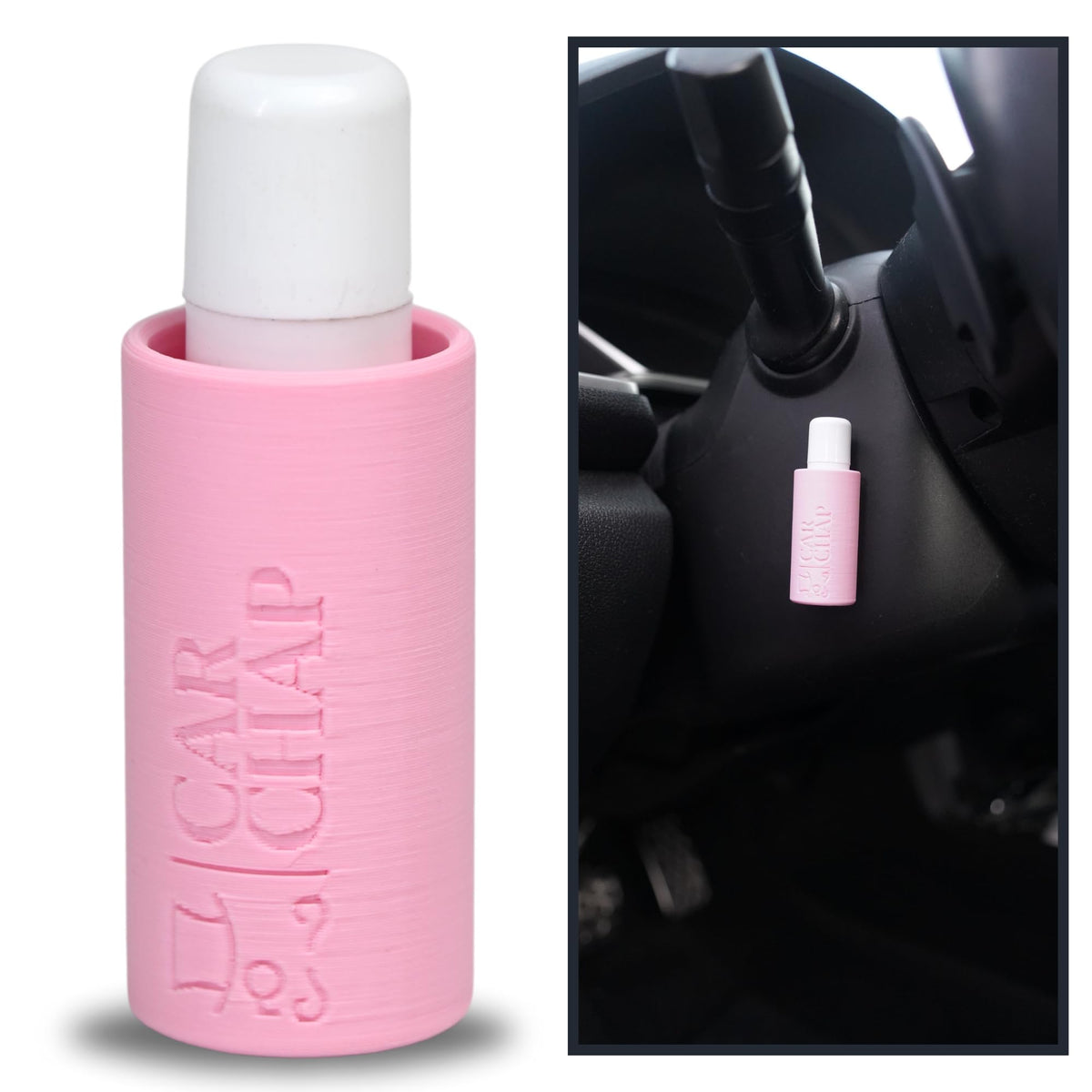 Carchap Car Lip Balm Holder [The Original], Chapstick Holder For Car, Mess Free In The Heat. Featured In Car And Driver. Usa Mad