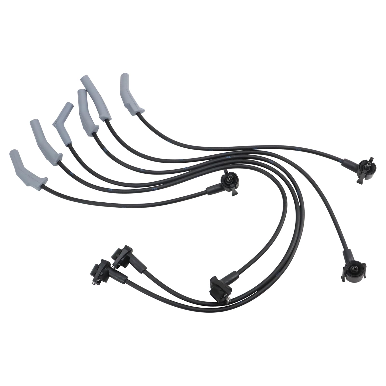 Trq Spark Plug Wire Set Compatible With 1994-1998 Ford Mustang 94-97 Thunderbird Mercury Cougar