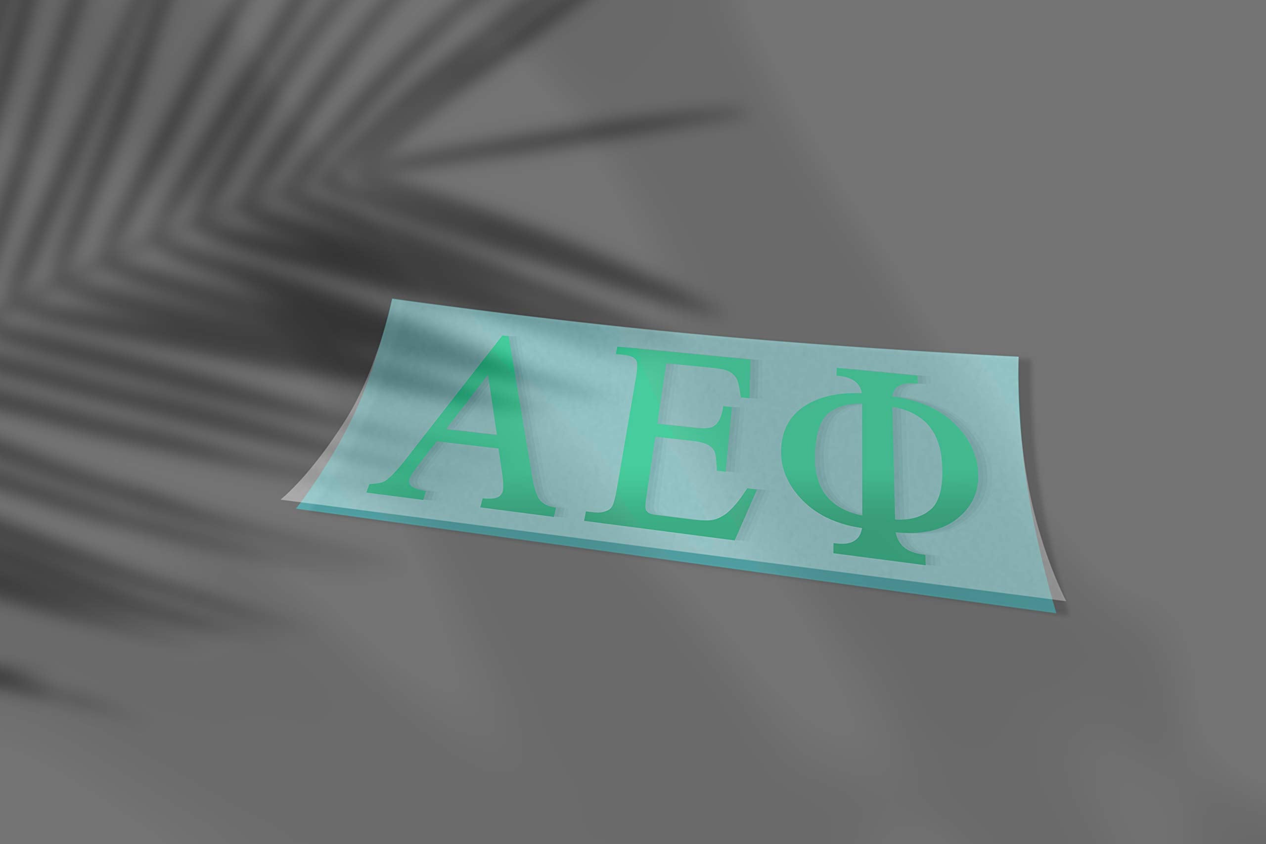 Pro-Graphx Alpha Epsilon Phi Greek Sorority Sticker Decal, 2.5 Inches Tall, Mint