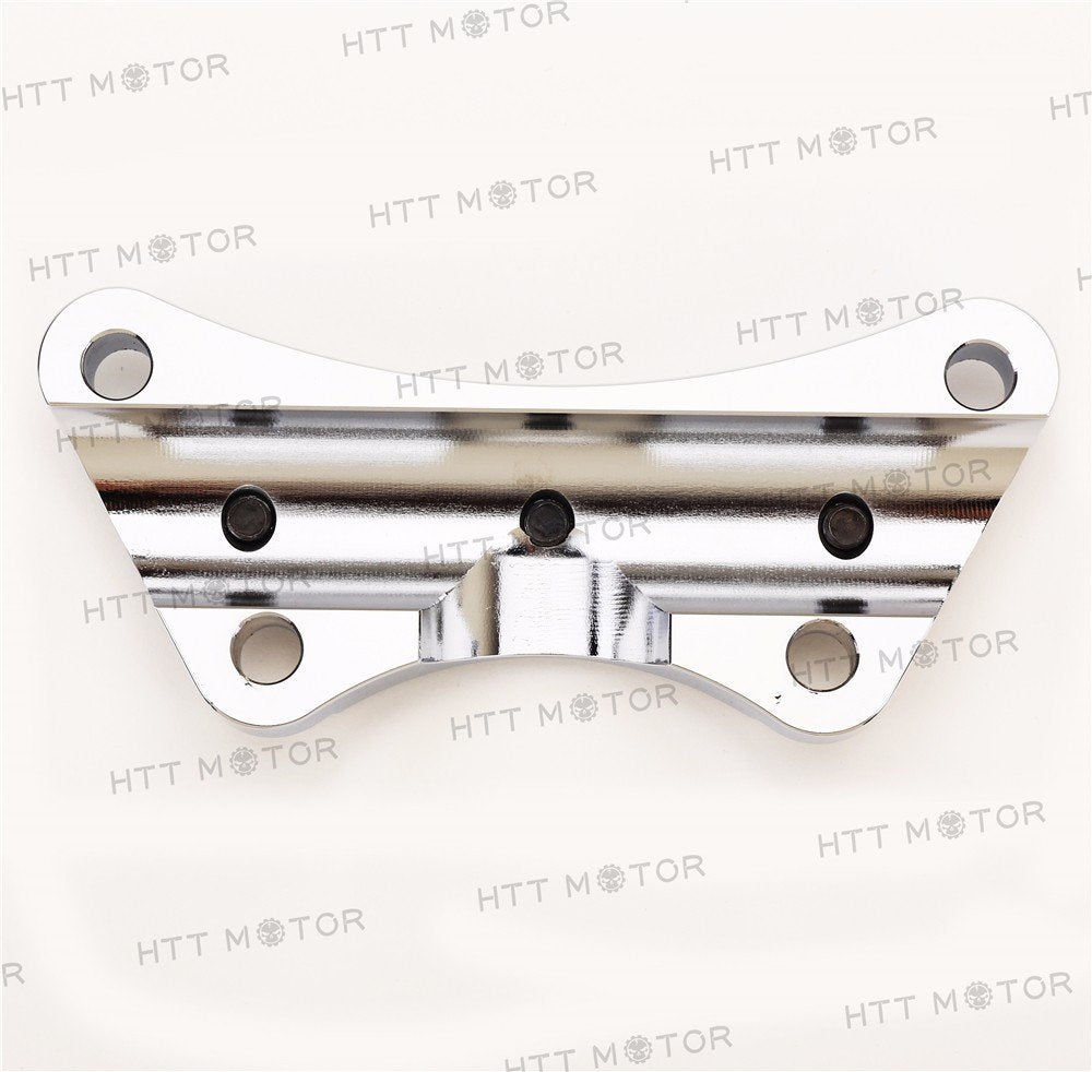 Httmt H2314-1- Anti-Slip Handlebar 1Pc 1 Inch 25Mm Top Clamp Compatible With 1997 & Up Harley Touring Chrome