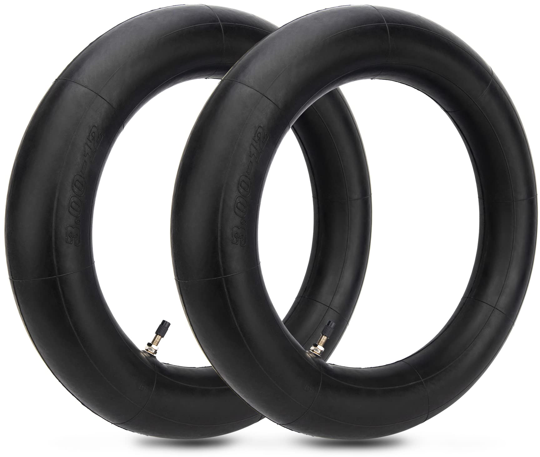 2 Pack 3.00/3.50-12'' Dirt Bike Inner Tubes,(80/100-12) 12'' Heavy Duty Mini Dirt Bike Inner Tube Compatible with Honda CRF50/XR
