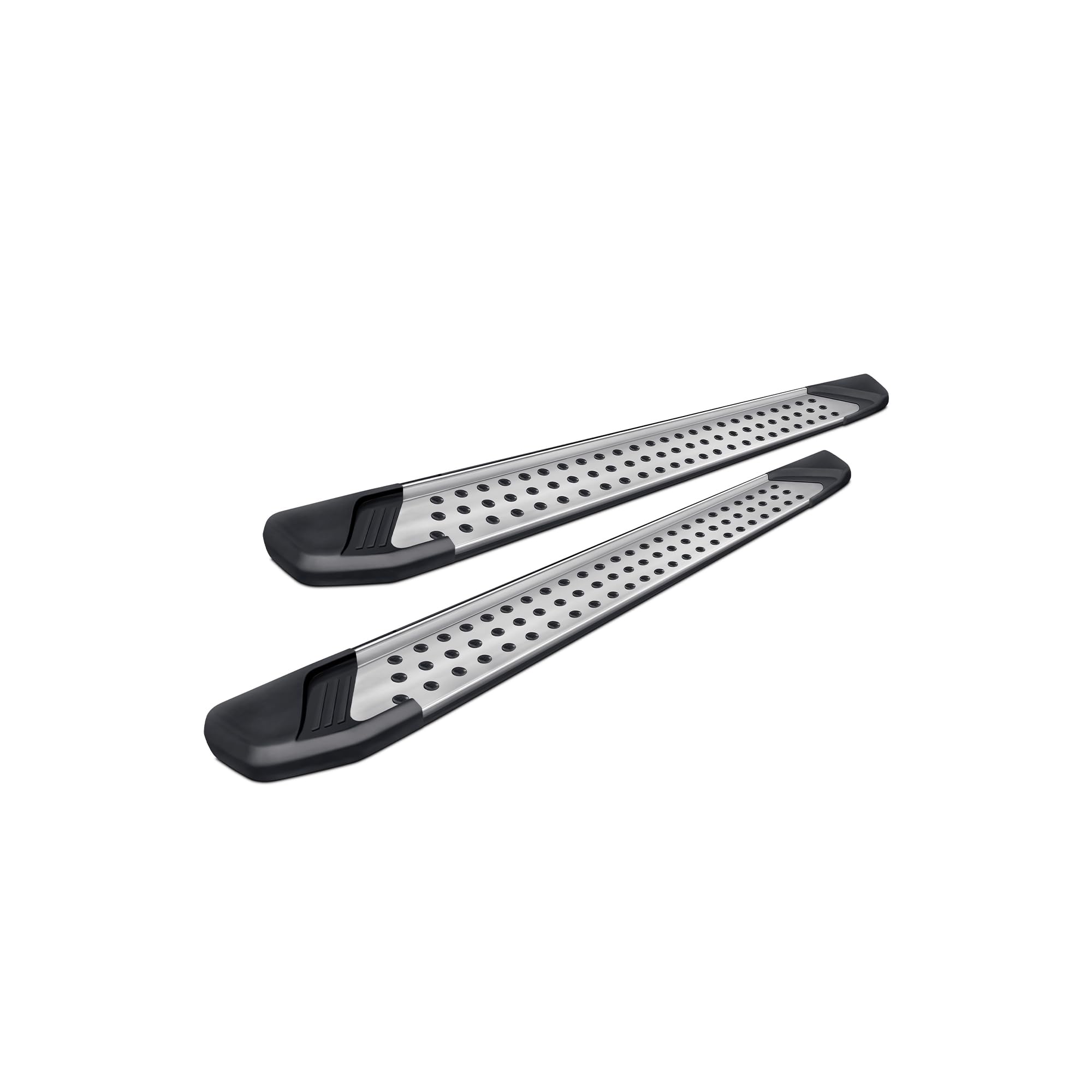 Black Horse Off Road Aluminum Aluminum Vortex Running Boards Compatible With 2010-2013 Toyota 4Runnere / 2010-2022 Toyota 4Runne