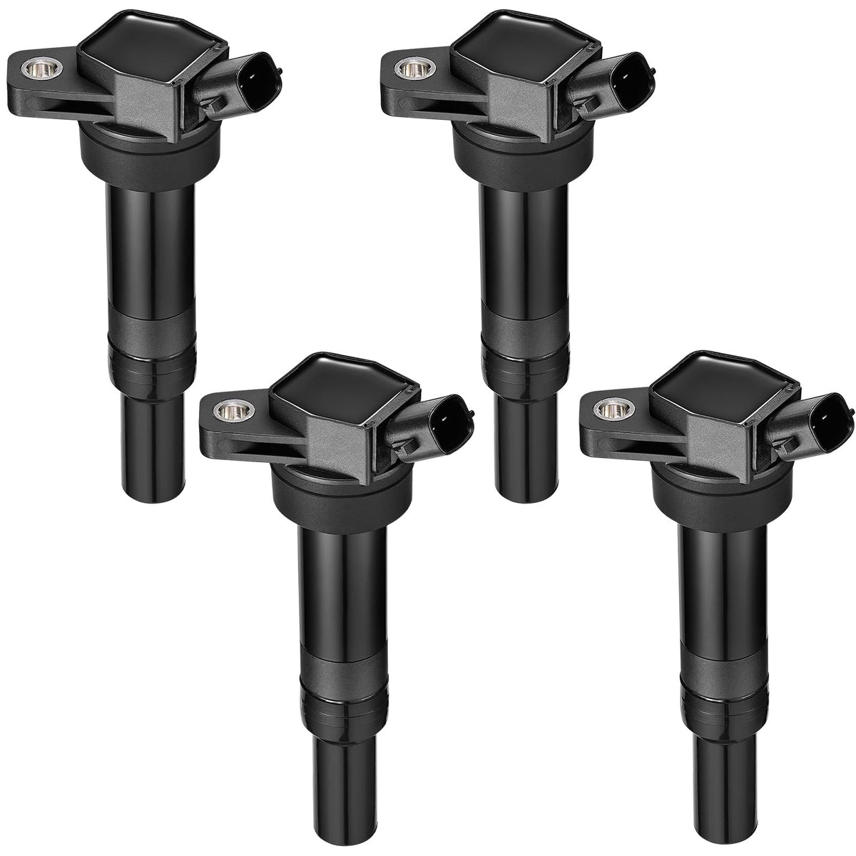 BDFHYK Ignition Coils Pack Compatible with Hyundai Elantra GT Coupe Tucson Kia Soul Forte l4 2.0L 1.8L Coil for UF651 27300-2E00